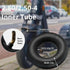 2.80/2.50-4" Replacement Tire Inner Tubes, 2 Pack Heavy Duty 2.80 2.50-4/280/250-4 Inner Tube with Bent Valve for Scooters, Hand Trucks, Wheelbarr...