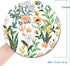 Mouse Pad, Beautiful Floral Round Mouse Pad, Waterproof Circular Small Mouse Pads with Designs, Non-Slip Rubber MousePads for Office Home Laptop T...