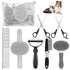 Pet Grooming Kit with Pet Shedding Slicker Brush, Bath Massage for Rabbit, Puppy, Kitten, Pet Grooming Kit With Multiple Combinations, Pet Supplie...