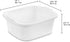 Tribello Plastic Wash Tub Dishpan Basin and Foot Bath for Soaking Feet, Laundry Hand Wash Bucket, Dish Pans for Washing and Storage Cleaning Suppl...