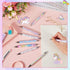 8 Pcs Ballpoint Pens for Women and Girls 1.00 mm Cute Writing Pens Black Ink Fancy Pens Fine Point Smooth Writing Pens for Journaling, Aesthetic S...
