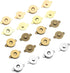 MYUBWTF 20 Set Magnetic Button Clasp Snaps, 3/4“ Purse Magnetic Bag Fastener Clasp, Magnetic Button Replacement Kit for Sewing, Craft, Purses, Bag...
