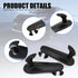 4 PCS Car Interior Carpet Floor Mat Fixing Buckle Kit, Anti-slip Base Fixing Hook Clip, Cargo Mat Stabilizing Fastener Replacement, Compatible wit...