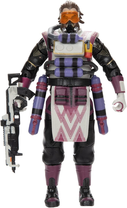 Electronic Arts Apex Legends Action Figure 6-Inch Caustic Collectible Rare: Geometric Anomaly Skin...
