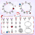 Advent Calendar 2024 Teen Girls Charm Bracelets, 24 Days of Christmas Countdown Calendar with 2 DIY Bracelets, 1 DIY Necklace and 22 Charms, Chris...