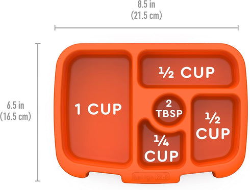 Bentgo® Kids Prints Tray with Transparent Cover - Reusable, BPA-Free, 5-Compartment Meal Prep Container with Built-In Portion Control for Healthy ...