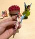 Fairy Garden Accessories - Mini Fairy Figurines with Flower Chair, Fairy Toys Gifts for Girls, Fairies Miniatures for Fairy Garden Decor, Fairy Bi...