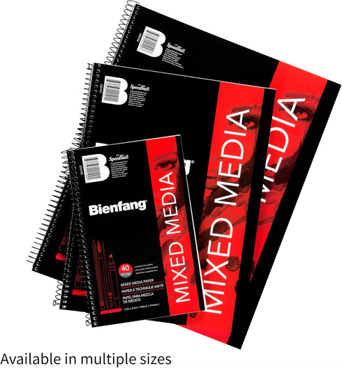 Bienfang Mixed Media Pad, 9 x 12 Inches...