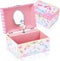Musical Jewelry Box with Spinning Unicorn Girl Music Box Gift for Girls Toys Jewel Storage Case...