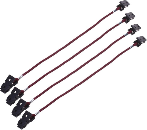 BCP 4pcs Hat Clip Cap Retainer for Fishing Outdoor Burgundy Color...