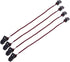 BCP 4pcs Hat Clip Cap Retainer for Fishing Outdoor Burgundy Color...