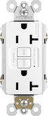 Legrand radiant 2097WCCD12 20 Amp GFCI Self Test Decorator Duplex Outlet, White (1 Count)......