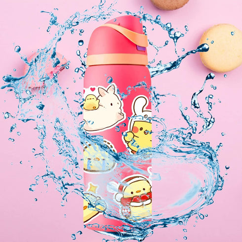 Chicken Stickers| 100 PCS | Cute Yellow Stickers, Vinyl Waterproof Stickers for Laptop,Guitar,Motorcycle,Bike,Skateboard,Luggage,Phone,Hydro Flask...