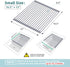 Ohuhu Roll Up Dish Drying Rack, Over The Sink Multipurpose Roll-Up Dish Racks, 16.5" W x 13" L Rolling Heat-Resistant Anti-Slip Silicone Coated Di...