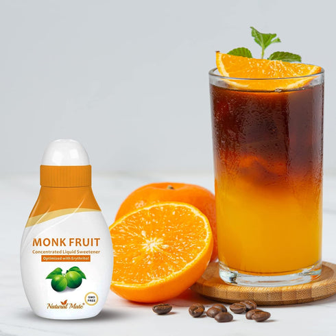 Monk Fruit Liquid Sweetener Made with 100% Monk Fruit Extract and Optimized with Erythritol - 0.9 FL OZ (26.5 mL) | 2 Pack...