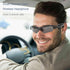 Wireless Sunglasses Smart Glasses Men Women Sport Glasses Music Sunglasses Headphone Stereo Sound Handfree Earphone for Smart Phone PC Outdoor Fis...