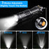 Mini Flashlights 4 Pack, Super Bright LED Tactical Flashlight with Clip, Aluminum, 3 Modes, Zoomable, Waterproof - Best EDC Flash Light for Gift, ...