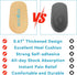 Heel Cushions for Heel Pain, Heel Inserts for Shock Absorption, Heel Lifts for Achilles Tendonitis and Bone Spur, Foot Pain Relief for Women & Men...