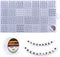 Eppingwin 1400 pcs Letter Beads, 4x7 mm Acrylic Beads, Beads for Jewelry Making, Beads for Bracelet Making, Alphabet Beads, in 28 Grid Box (White ...