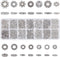 PH PandaHall 480pcs Silver Spacer Beads 14 Style Jewelry Beads Metal Flower Gear Snowflake Rondelle Beads Charm Spacers Tibetan Alloy Loose Beads ...