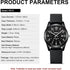 Mens Watches Analog Quartz Sports Unisex Watch 30M Waterproof Nurse Watches for Men Women Nurse Medical Professionals-Military Time with Second Ha...