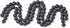 8mm 100pcs Natural Black Lava Gemstone Round Loose Beads for Jewelry Making with Crystal Stretch Cord...