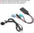 Bluetooth Audio Adapter,DC12V 6Pin Bluetooth Audio Cable Car Stereo AUX-in Adapter with Microphone ABS Fit for Renault Clio/Espace/Megane...