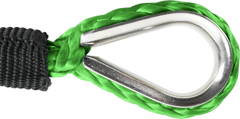 Extreme Max 5600.3224 "The Devil's Hair" Synthetic ATV / UTV Winch Rope - Lime Green...