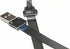 FFC Micro USB FPV Flat Slim Thin Ribbon FPC Cable Micro USB 90 Degree to Standard USB A for sync and Charging Black(40CM)...