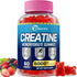 Creatine Monohydrate Gummies for Men & Women, Creatine Pre-Workout Gummies, Taurine&B6, Increase Strength, Energy & Endurance Chewable Creatine Gu...