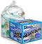 33 Gallon Trash Bags, Recycling Bag, 33 x 39” Garbage Bags (100 COUNT/CLEAR) – Outdoor Industrial Garbage Can Liner for Custodians, Landscapers, L...