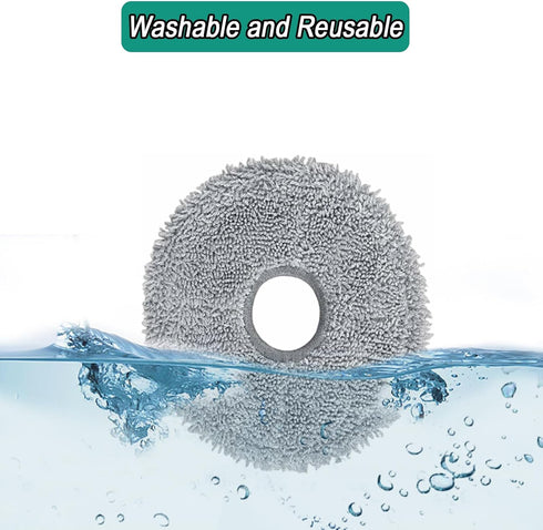 Mop Pad Accessories for Dreame X30 Ultra/ L10s Pro Ultra Heat / X40 ultra/ X30 Pro Plus/ X30 Pro Ultra Robotic Robot Vacuum, Washable and Reusable...