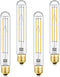 Dimmable E26 Light Bulb 8W Equal 75 watt led Light Bulb 4000k Neutral White AC120V Edison 60 Watt 800LM T10 Bulb for Rustic Pendant,Industrial Pip...