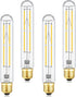Dimmable E26 Light Bulb 8W Equal 75 watt led Light Bulb 4000k Neutral White AC120V Edison 60 Watt 800LM T10 Bulb for Rustic Pendant,Industrial Pip...