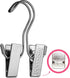 Original Boot Hanger - Shoe Storage Space Saver (Set of 3); Boot Hanger, Holder, Clips, Storage (Silver)...