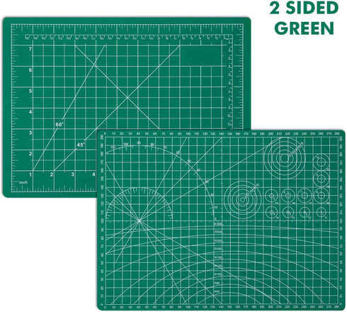 Anezus Craft Knife Precision Cutter and Self Healing Cutting Craft Mat Hobby Knife Set with 30 PCS Knife for Art Hobby Craft Scrapbooking Stencil...