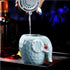 Ceramic Mug elephant Shape Tiki Mugs Set of 2,Tiki Cups,Cute Exotic Cocktail Glasses for Bar Mai Tai, Punch, Pina Colada, and Tropical Drinks...