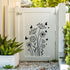 Flower Stencils for Garden Fence Large Flower Stencil for Wall 14” Dandelion Butterfly Templates for Painting on Wood Furniture...