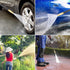 Hydro Jet Deep High Pressure Power Washer with Brass Garden Hose End Power 2 Nozzles for Home Outdoor Window Cleaning Car Water Washing Black(Adju...