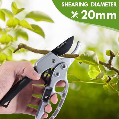 garden clippers, garden tools-pruning shears, arthritis weak hand snip, work 3 times easier, pruning shears for gardening & gardening scissors...
