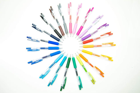 Zebra Pen Sarasa Clip Retractable Gel Pen, Bold Point, 1.0mm, Black Ink, 12-Pack...