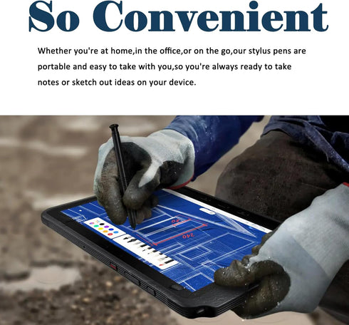 Galaxy Tab Active 4 Pro Pen for Samsung Galaxy Tab Active4 Pro Replacement Pen for Samsung Galaxy Tab Active 4 Pro Stylus T630 T638 T636 Pen(Black...