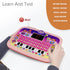 Kid Tablet Toddler Learning Pad Interactive Toy with Screen -Educational Toys Fun Gifts -Music/Piano/ABC/Numbers/Words/Spell/Animals - for Boys&Gi...