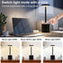LED Cordless Table Lamp, Rechargeable Battery Operated Lamp, Stepless Dimmable USB Portable Powered Desk Lamp Night Light, for Office Bedroom Dorm...