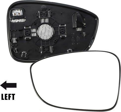 uxcell Car Left Driver Side Heated Mirror Glass Replacement W/Backing Plate for Honda Accord 2018-2021...