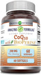 Amazing Formulas CoQ10 with Bioperine Supplement | 200 Mg Per Serving | 60 Softgels | Non-GMO | Gluten Free | Made in USA...