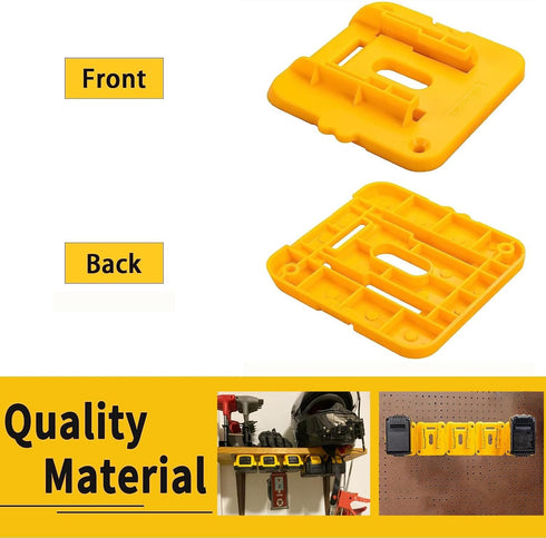 5 Pack Battery Holder for Dewalt 20V Battery,Battery Holder Fit for DCB200 DCB201 DCB202 DCB203 DCB204 with 20 Screws No Battery...