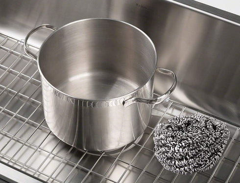 24 Pack 30g Stainless Steel Sponges - Stainless Steel Scouring Pad, Steel Wool Scrubber, Metal Scrubbers for Pans, Steel Wool Soap Pads, Cooking U...