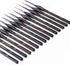 Transon Artist Detail Paint Brushes with Case 15pces for Model Miniature Painting, Nylon, Dark Brown...