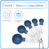 TILUCK Measuring Cups & Spoons Set, Stackable Cups and Spoons, Nesting Measure Cups with Stainless Steel Handle, Kitchen Gadgets for Cooking & Bak...